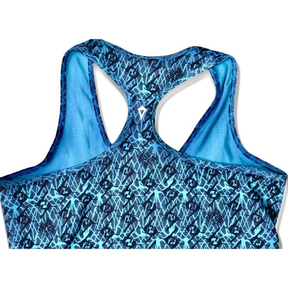 IVIVVA LULULEMON ATHLETICA Girls Tank Top Blue Disney Shake It Up Size 14 - Picture 8 of 9